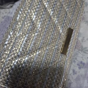 Anne Klein Elegant Gold and Silver Mini Bag